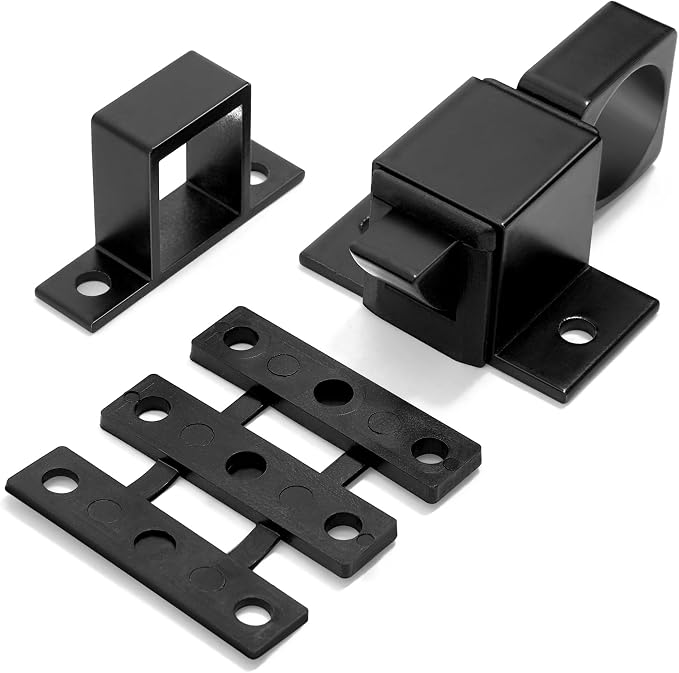 2 Packs Self-Closing Latches, Aluminum Alloy Automatic Gate Latch - Image 6