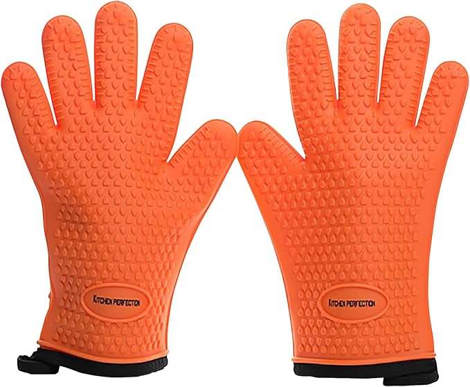 KITCHEN PERFECTION Silicone Smoker Oven Gloves by Kitchenperfection