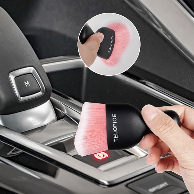 Car Interior Cleaning Brush, Car Duster Interior, Car Detailing Brush Dusting - Image 6