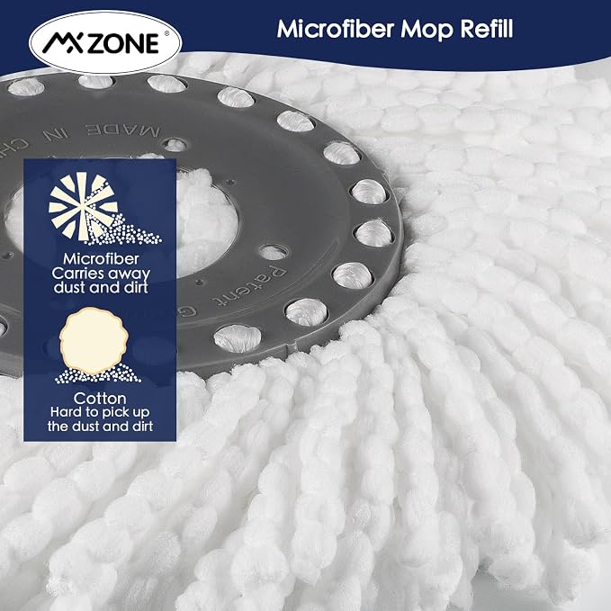 4 Premium Replacement Mop Heads Refills, Compatible - Image 8