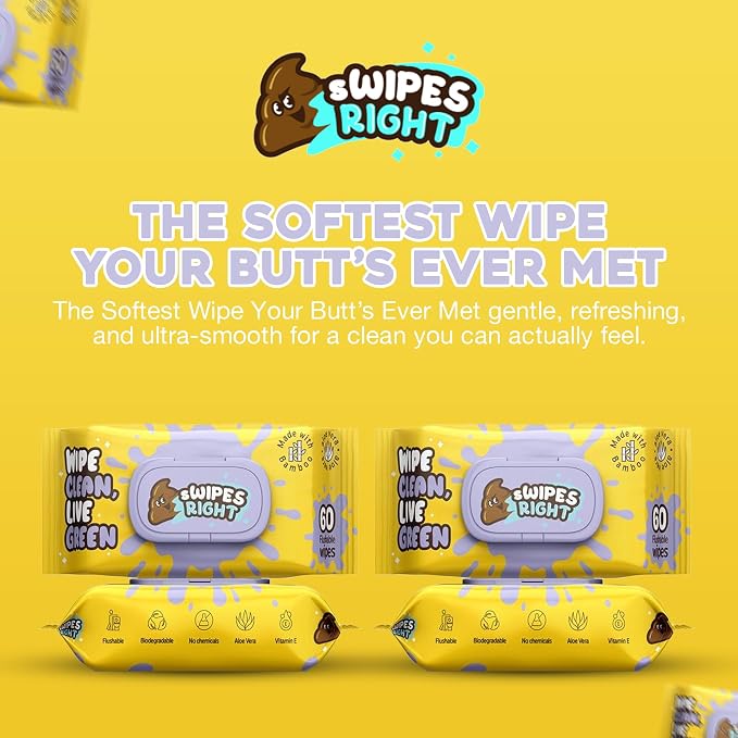 Flushable Wipes – Adult Cleaning Wipes - Image 2
