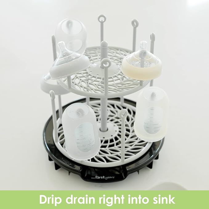 The First Years Spin Stack Bottle Drying Rack - Image 4