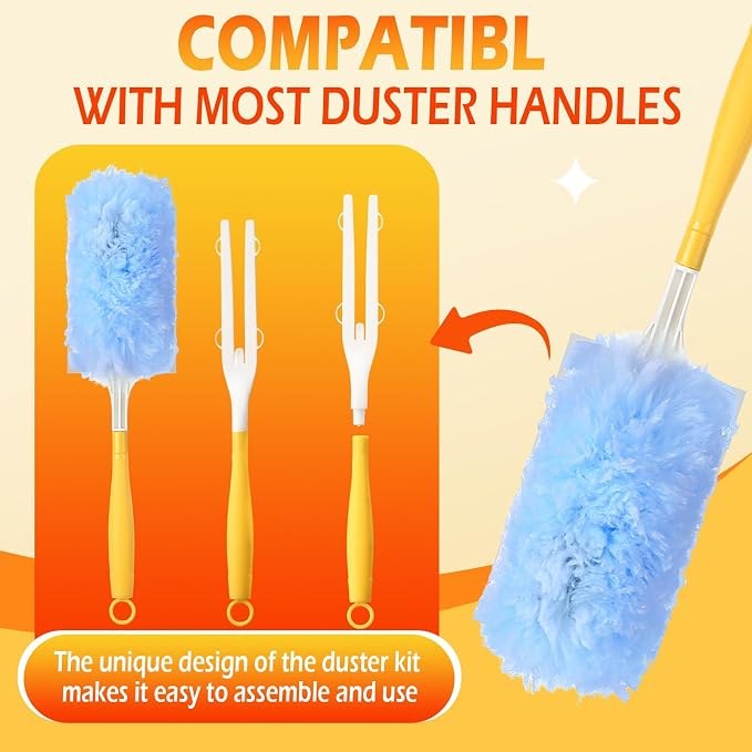 Honeydak 120 Pack Heavy Duty Duster Refills - Image 4