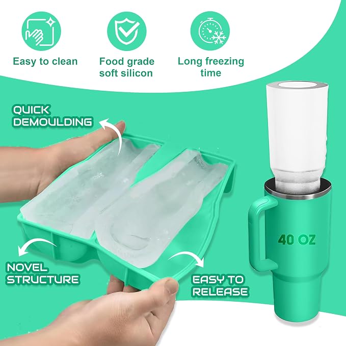 Ice Cube Tray for Tumbler, Ice Drink, Compatible - Image 2