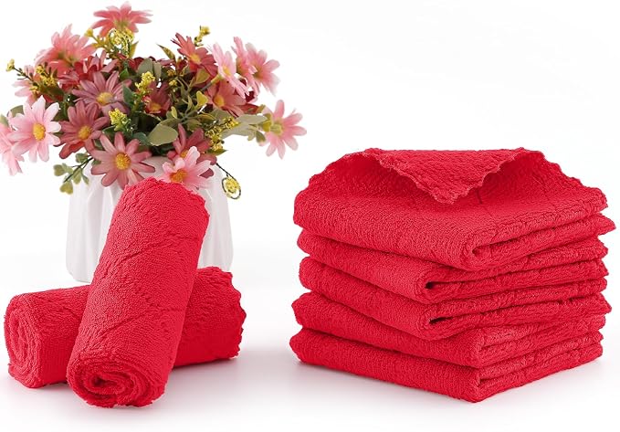 Homaxy 24 Pack Kitchen Dish Cloths, Super Soft and Absorbent Coral Velvet Dish - Image 6