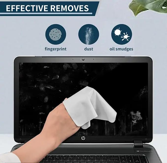 Premium Microfiber Cleaning Cloth in Individual PVC Pouches - Image 5