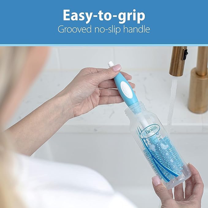 Dr. Brown's Soft Touch No Scratch Baby Bottle Cleaning Brush Nipple Cleaner - Image 4