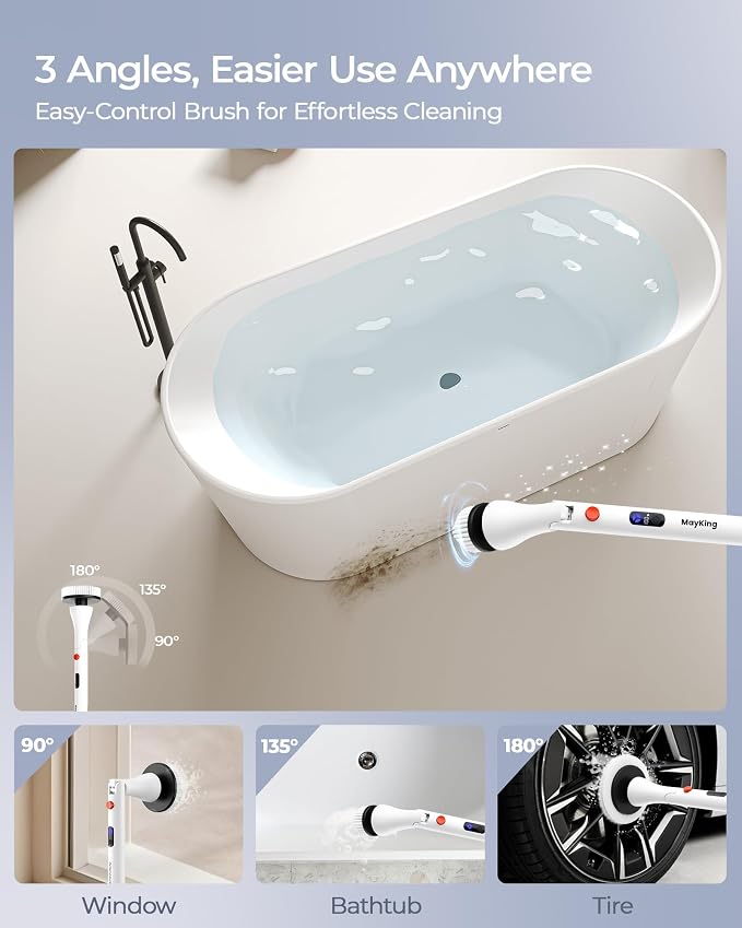 MayKing Electric Spin Scrubber - Image 4