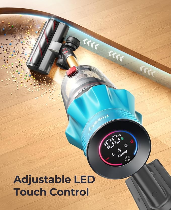 Cordless Vacuum Cleaner 650W/55Kpa, Stick Vacuum Cleaners 70 Mins Max Runtime - Image 6