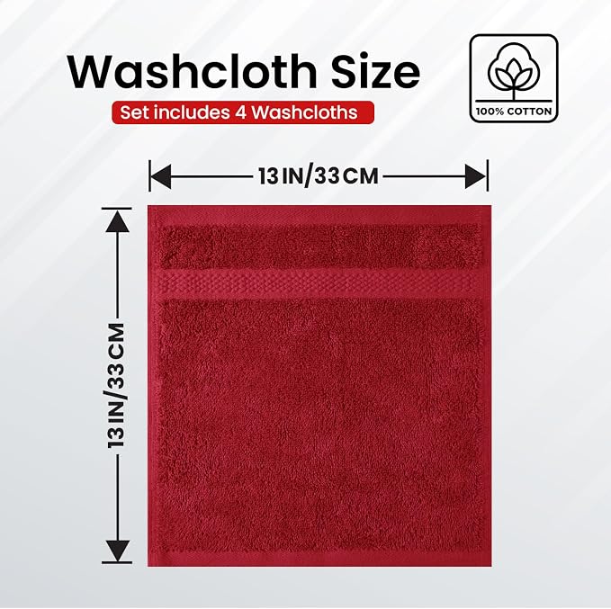 Infinitee Xclusives Luxury Wash Cloths - Image 3