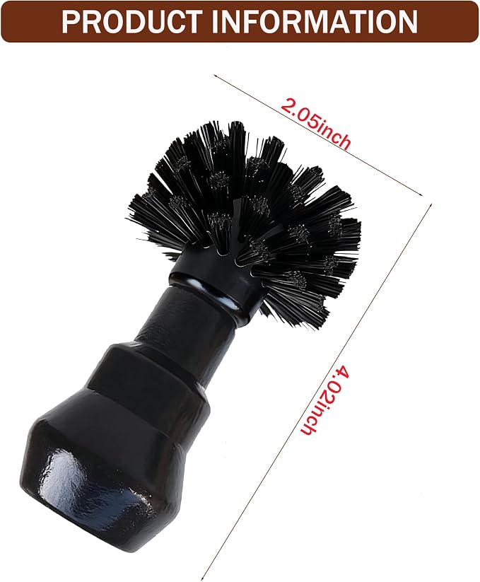 Portafilter Cleaning Brush, Professional Barista Espresso Coffee Cleaning Brush - Image 6