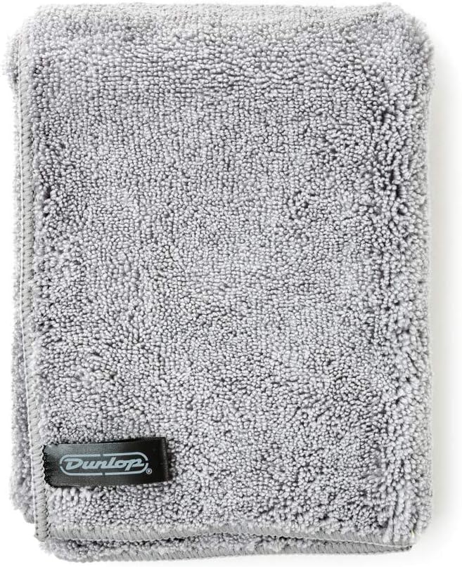 Jim Dunlop Plush Microfiber Cloth 16x16 Inches Guitar Cleaning and Care Product by Dunlop