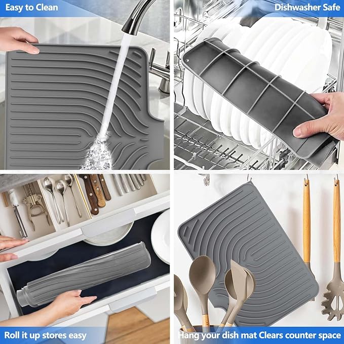 Compact Dish Drying Mat - Image 9
