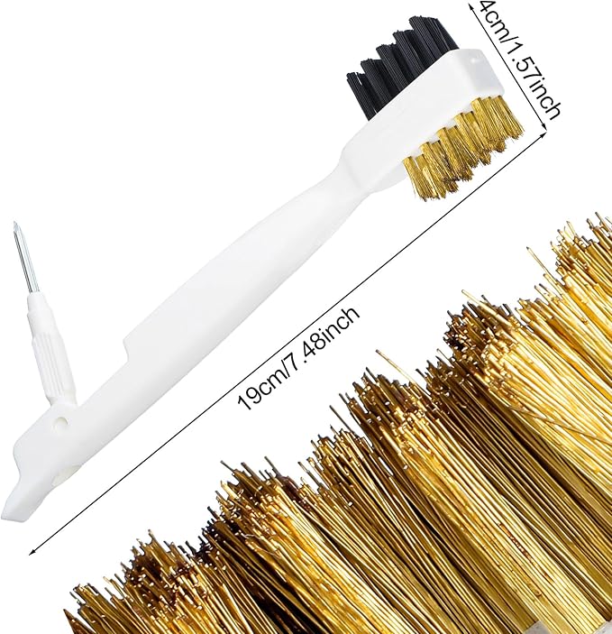 Kitchen Cleaning Scrub Brush, 4-in-1 Stove Cleaner - Image 2