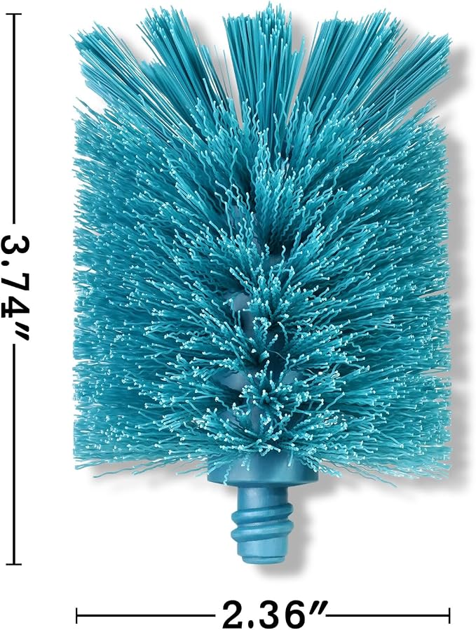 2-in-1 Bottle Brush Refills, Replacement Brush Heads, 3 Pack - Image 2