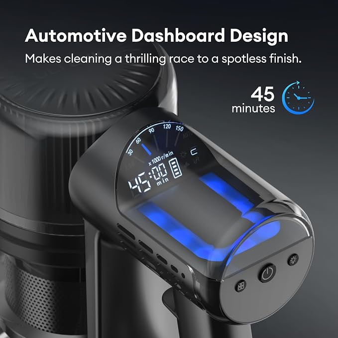 Ultenic Cordless Vacuum Cleaner, 450W 40Kpa Stick Vacuum - Image 3