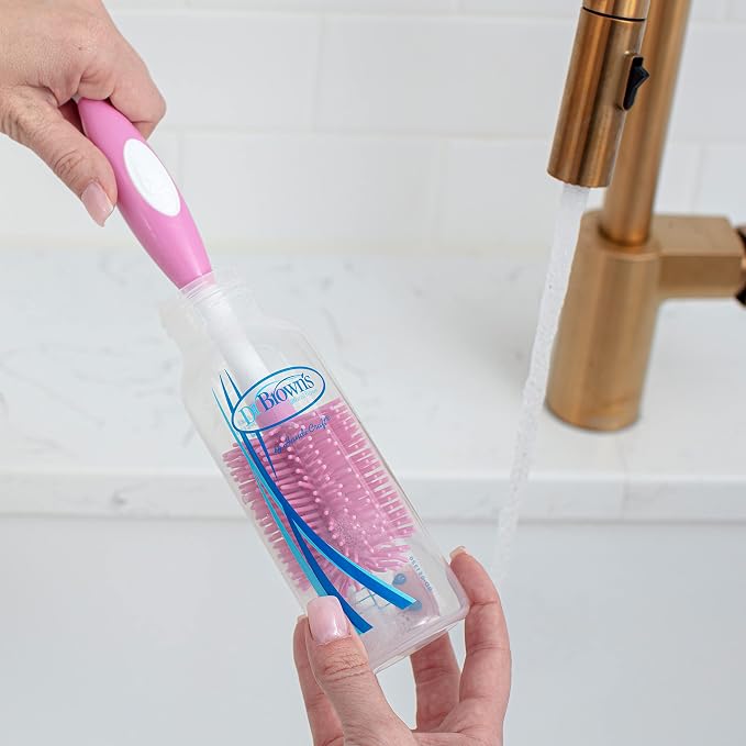 Dr. Brown's Soft Touch No Scratch Baby Bottle Cleaning Brush Nipple Cleaner - Image 11
