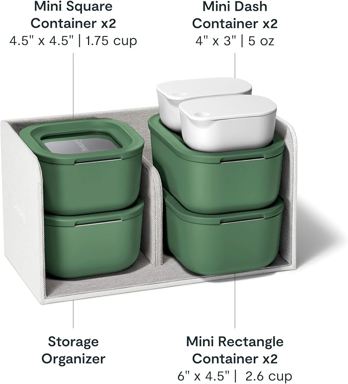 Caraway Mini Food Storage 11pc Set - Image 3