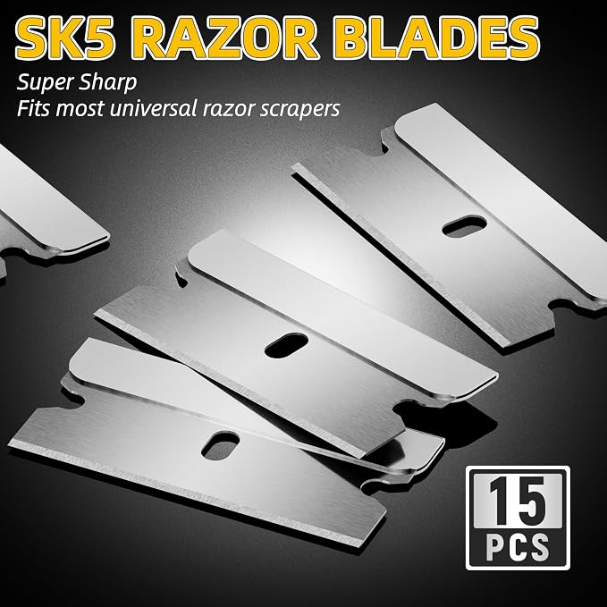 DIYSELF 1 Pack Razor Blade Scraper, Glass Scraper - Image 5