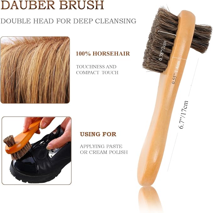 TAKAVU Shoe Shine Brushes Kit - Image 3