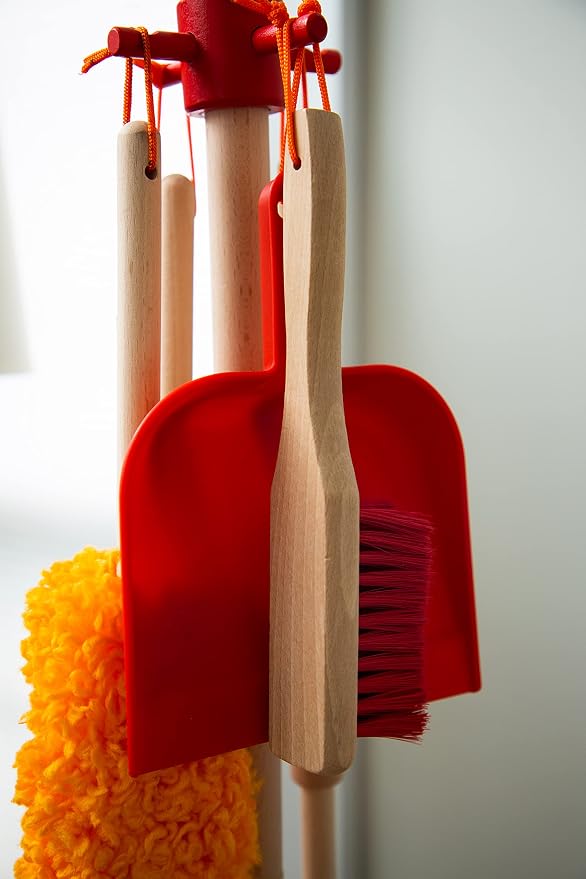 JustForKids Wooden Detachable Kids Cleaning Set - Image 6