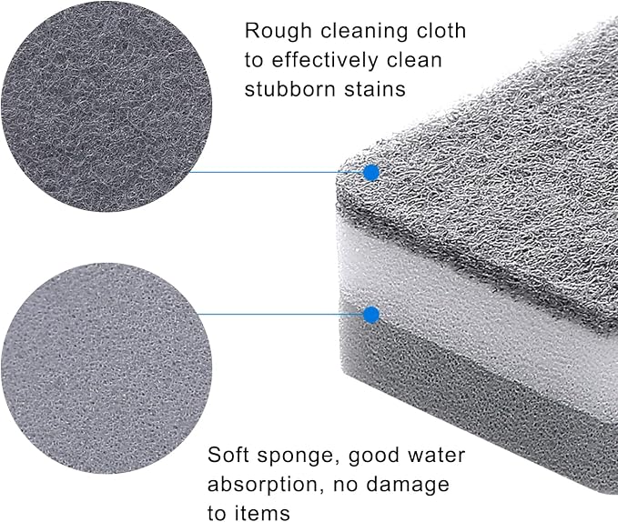 Sponge Individually Wrapped, Kitchen Dishwashing Sponge, Odor-Free Scouring Pad - Image 2