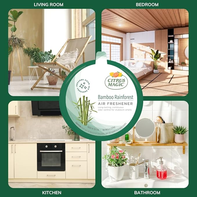 Citrus Magic Solid Air Freshener, Bamboo Rainforest - Image 5