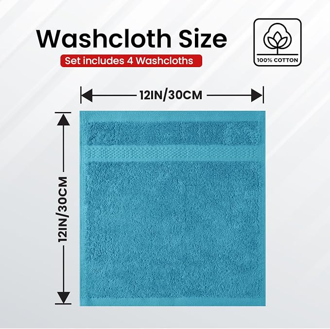 Infinitee Xclusives Luxury Wash Cloths - Image 3