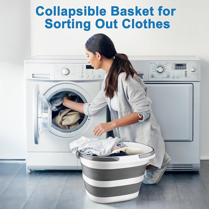 Collapsible Mop Bucket with Handle - Image 5