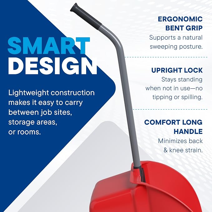 Janico Tall Commercial Dust Pan - Image 3