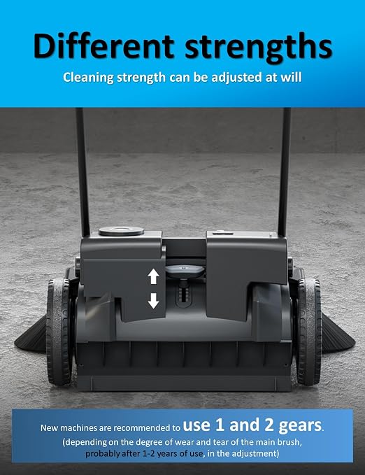 Walk Behind Floor Sweeper Manual, Industrial and Commercial Sweeper - Image 7