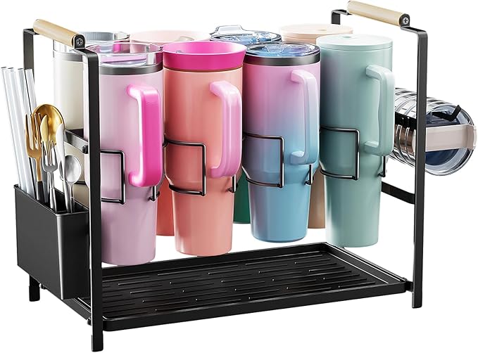Housolution Water Bottle Organizer Drying Rack by Housolution