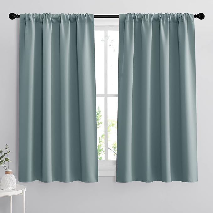 RYB HOME Small Window Blackout Curtains by RYBHOME