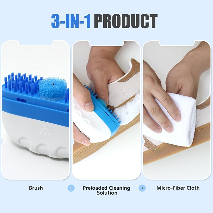 Simple Life All-in-1 Sneaker Cleaner Kit | Sneaker Cleaner, Tennis Shoe Cleaner - Image 2