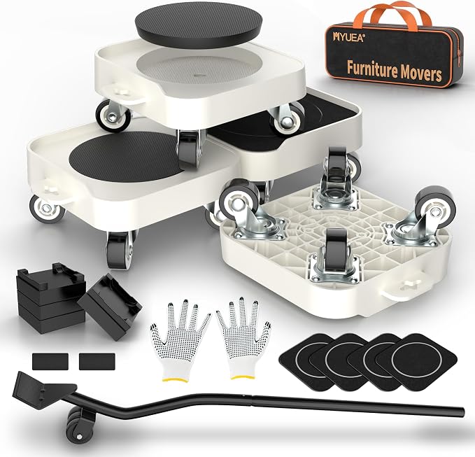 MUEA Furniture Dolly, Heavy-Duty Furniture Movers by MYUEA