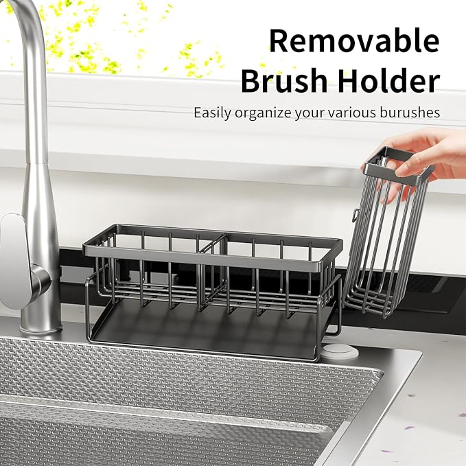 Sponge Holder & Sink Caddy Organizer - Image 6