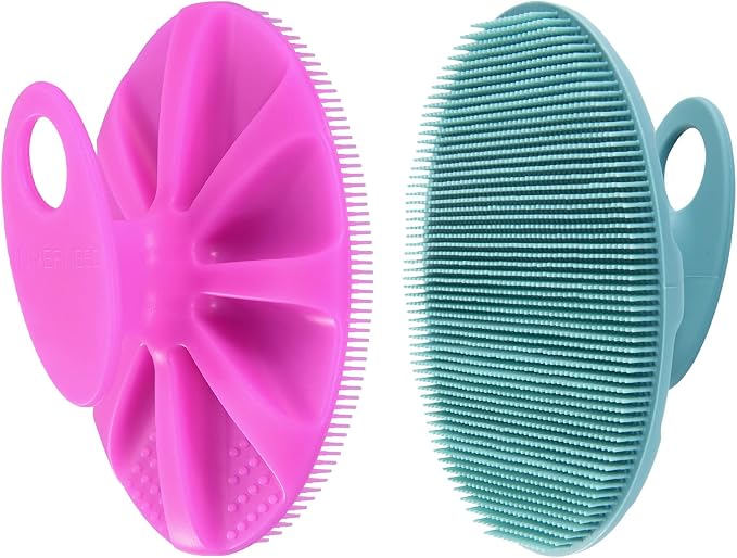 INNERNEED Food-Grade Soft Silicone Body Cleansing Brush Shower Scrubber by INNERNEED
