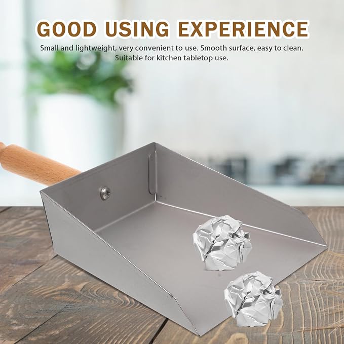 Tofficu Stainless Steel Dustpan - Image 3