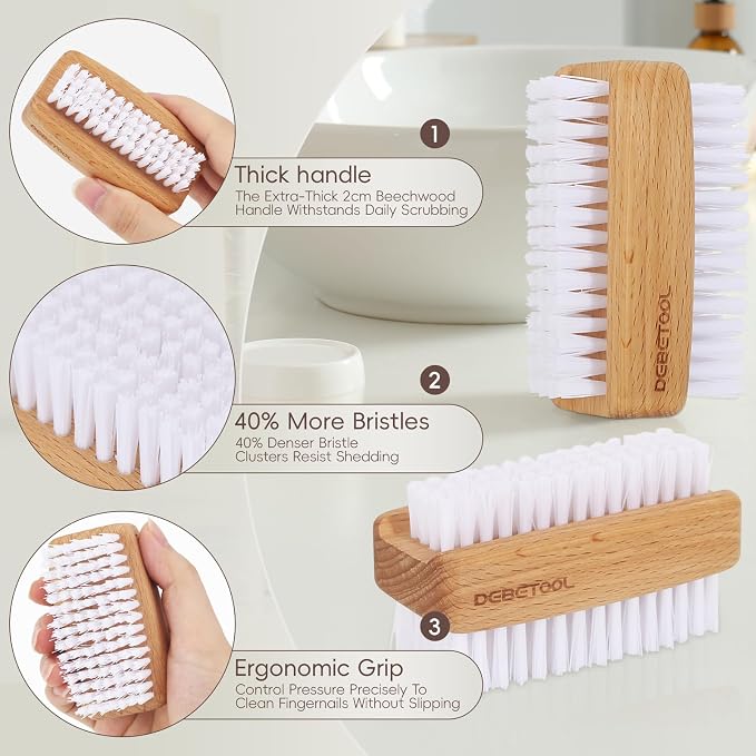 2-Pack Fingernail Brush - Image 4