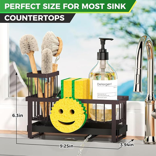 Sponge Holder for Kitchen Sink, Sink Caddy - Image 2