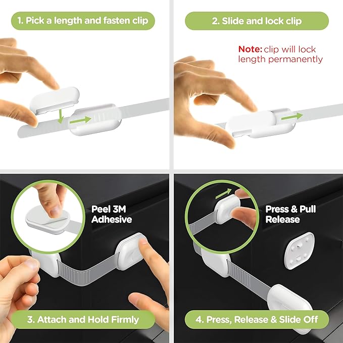 SKYLA HOMES Baby Locks Child Safety Cabinet Proofing - Image 3