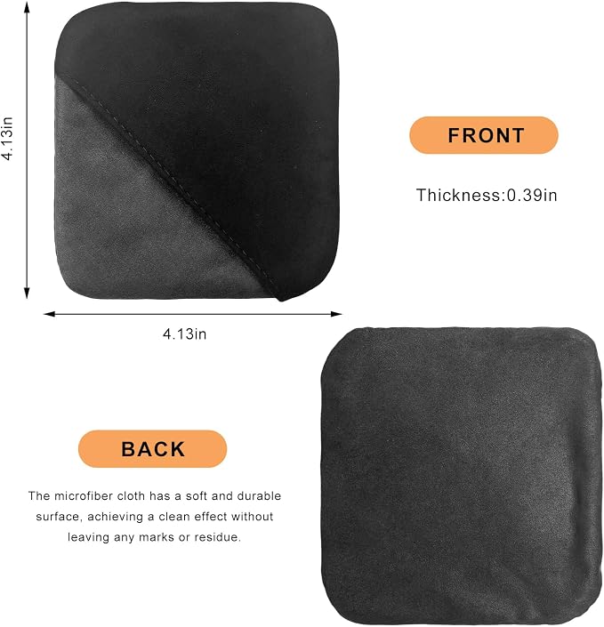 Car Screen Cleaner, Square Microfiber Cloth Non-Scratch Auto Touchscreen - Image 2