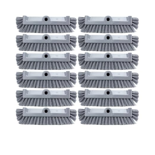 SPARTA Multi-Level Tile Scrub Brush 12" Wide Brush Head, Heavy-Duty Tile by SPARTA