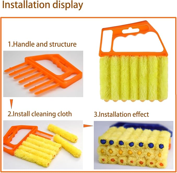 Blind Cleaner Duster Tool, Blinds Cleaner Tool, Extra Washable Blind Duster - Image 3