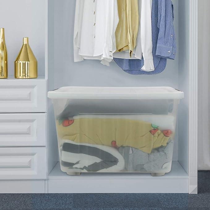 Bringer 70 Qt Latching Plastic Storage Containers - Image 6