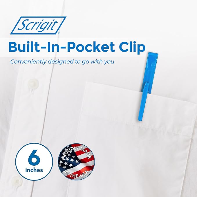 Scrigit Scraper No-Scratch Plastic Scraper Tool, 5 Pack - Image 4