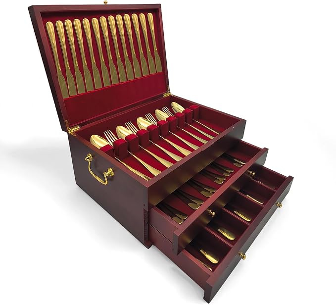 Silverware Storage Box, Kitchen Drawer Organizer, Drawer-containing flap-type by Unknown