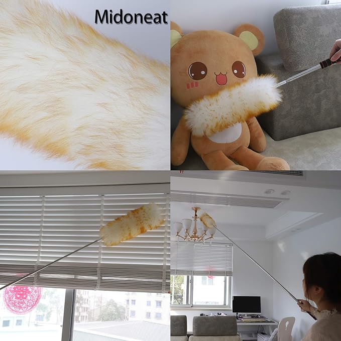 Lambswool Duster with Extra Flexible Microfiber Head, Long Reach/Extendable - Image 5