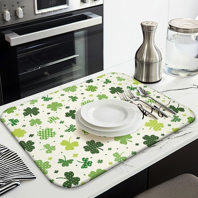 St. Patrick's Day Dish Drying Mat - Image 3