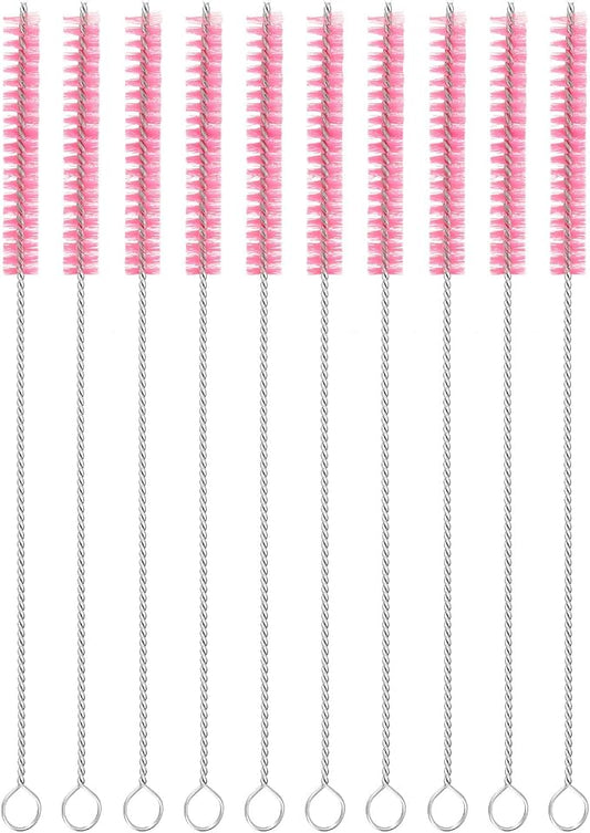 uxcell 10Pcs Drinking Straw Cleaning Brushes, Sippy Cup, Bottle and Tube by uxcell